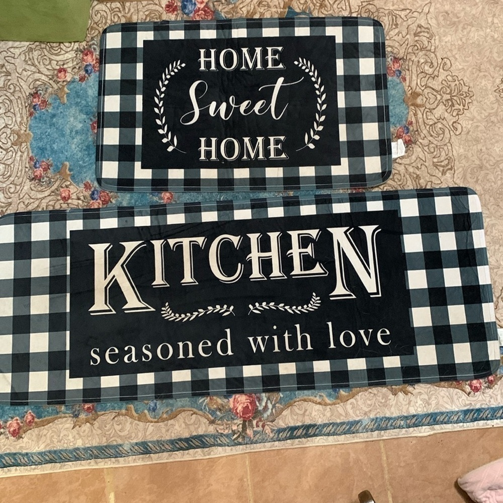 Kitchen decorative small counter mats